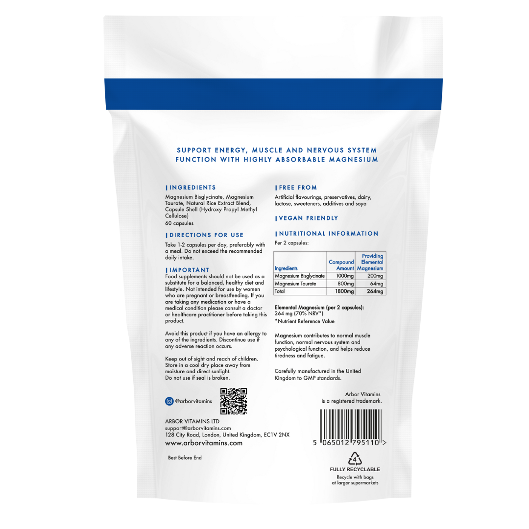 Magnesium Complex (Bisglycinate + Taurate)