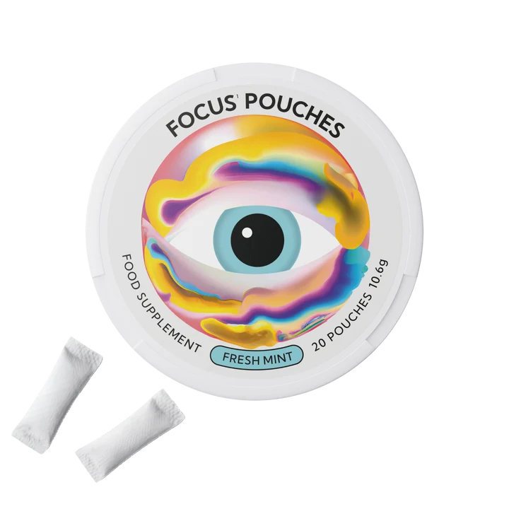 Focus Pouches - Fresh Mint - 5 pack