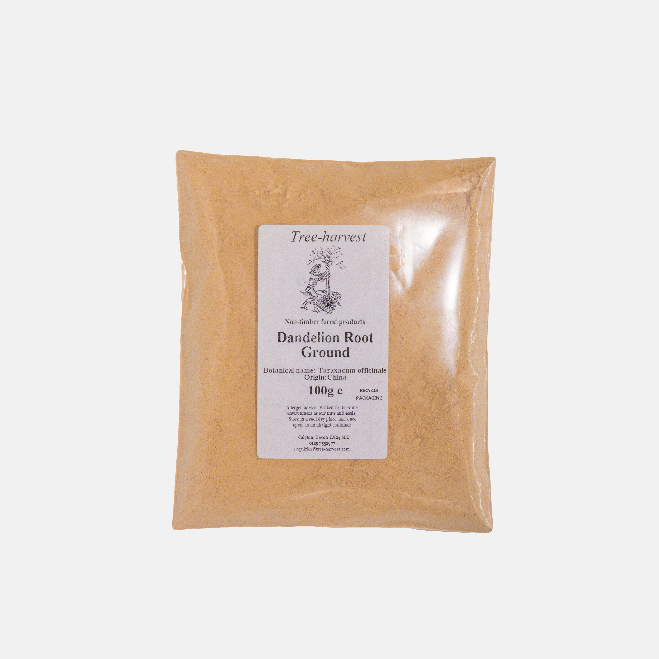Dandelio Roots Powder Dandelion Root Powder 100g – Natural Health Shop Guernsey