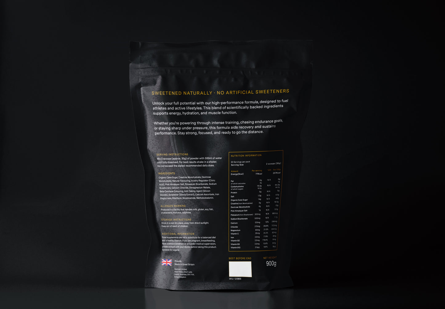 Sourced Creatine & Electrolytes