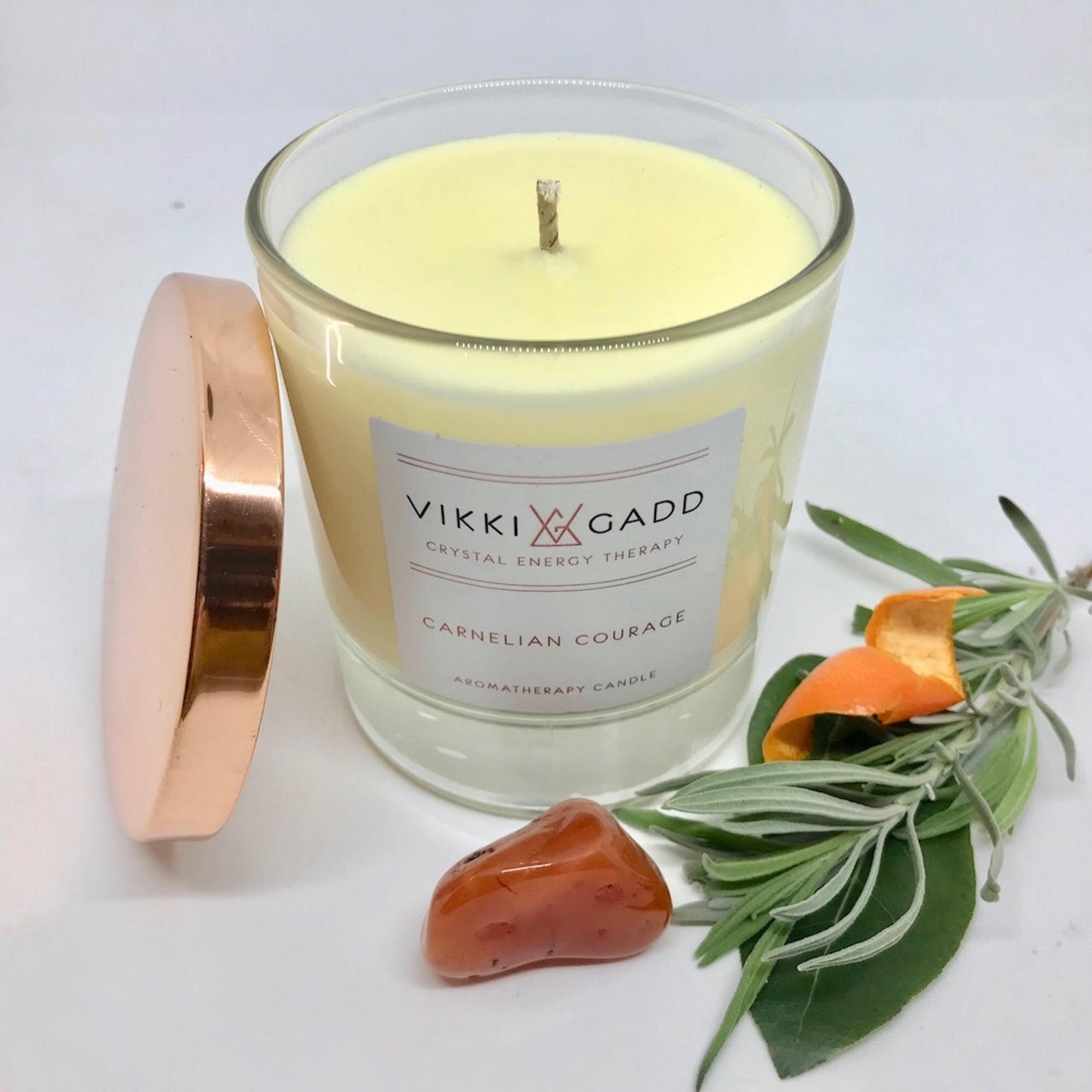 Carnelian Courage Home Candle